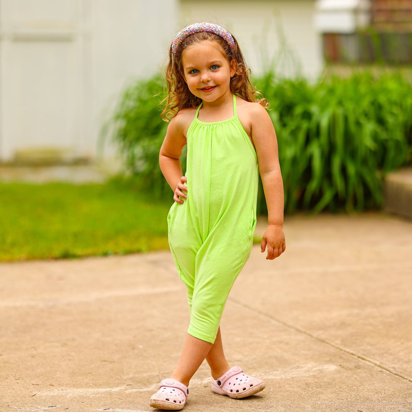 Kids Padded Headband - Chunky Sequin Hair Band: Multi-Colored