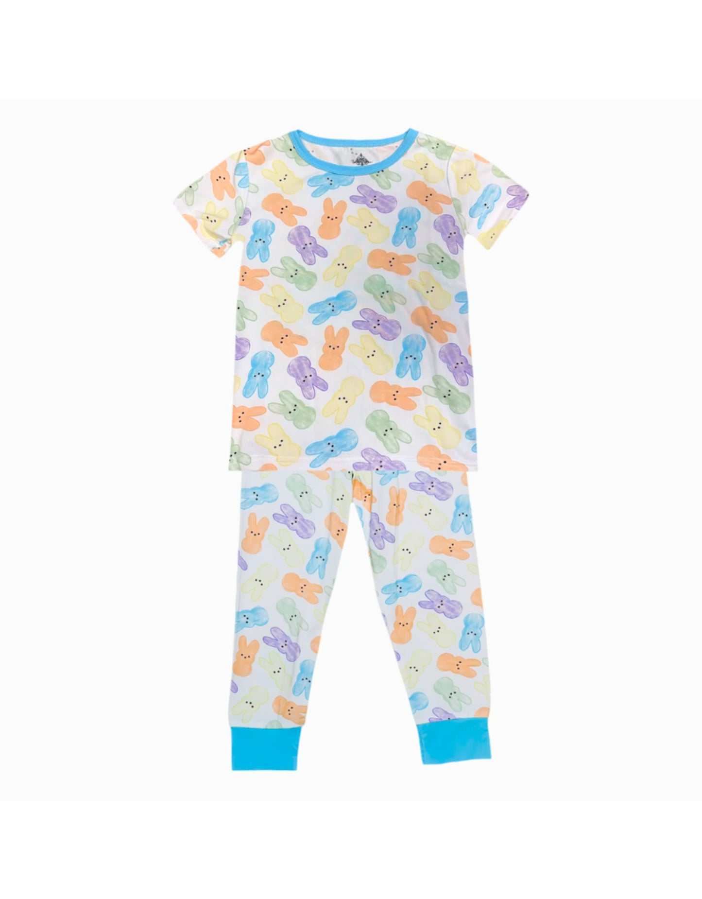 Peeps Pajamas Set - Lt Blue