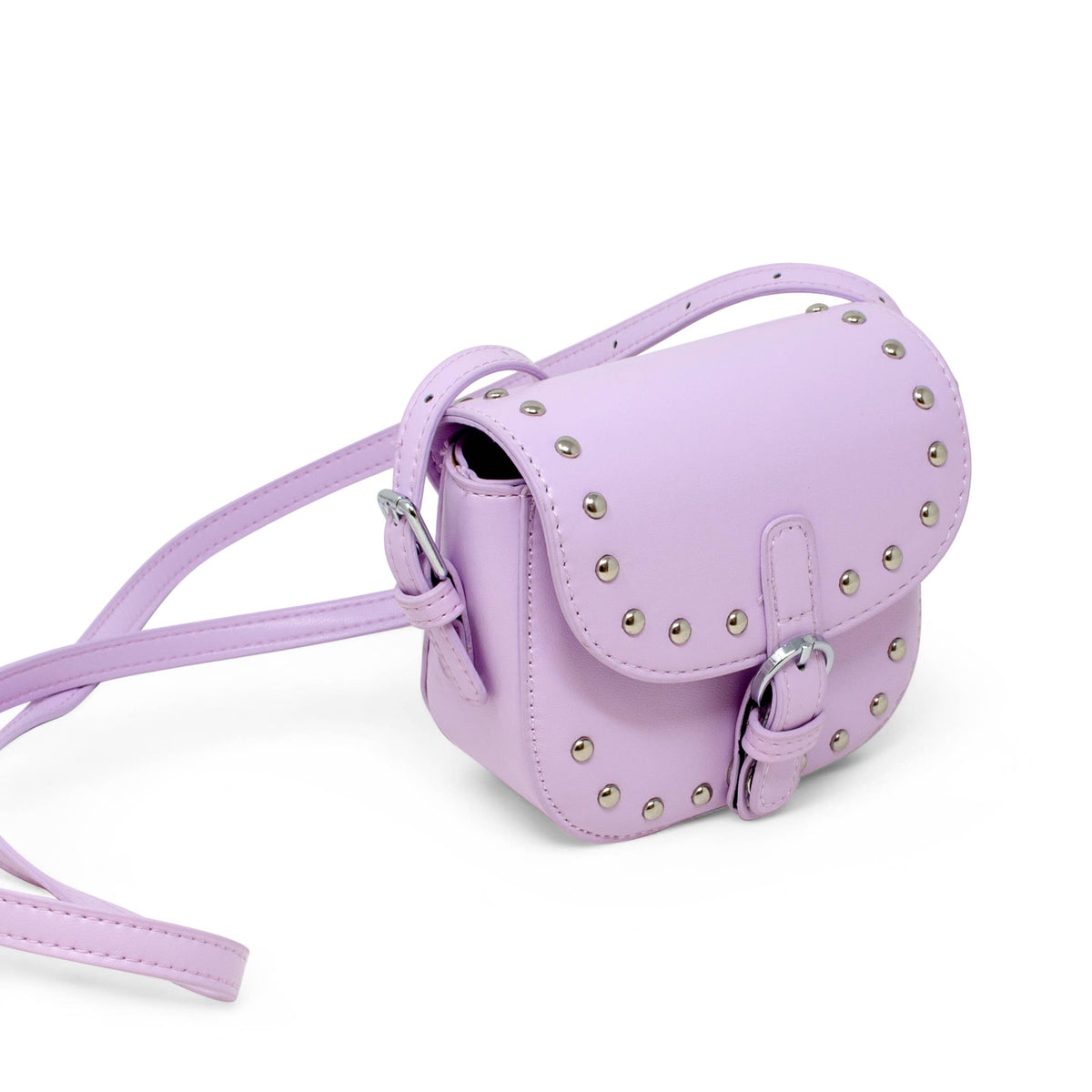 Saddle Stud Kids Handbag: Pink
