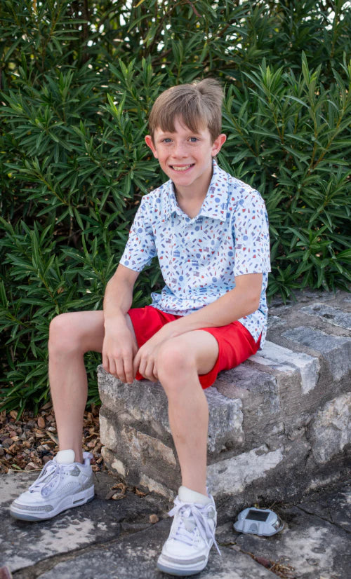 Stars & Stripes Polo Shirt