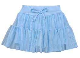 Tiered Skort BE Light Blue