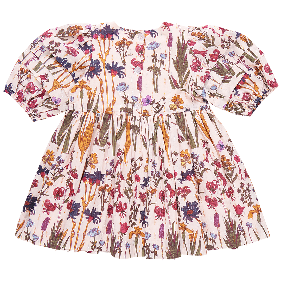 Girls Brooke Dress - Autumn Flowers