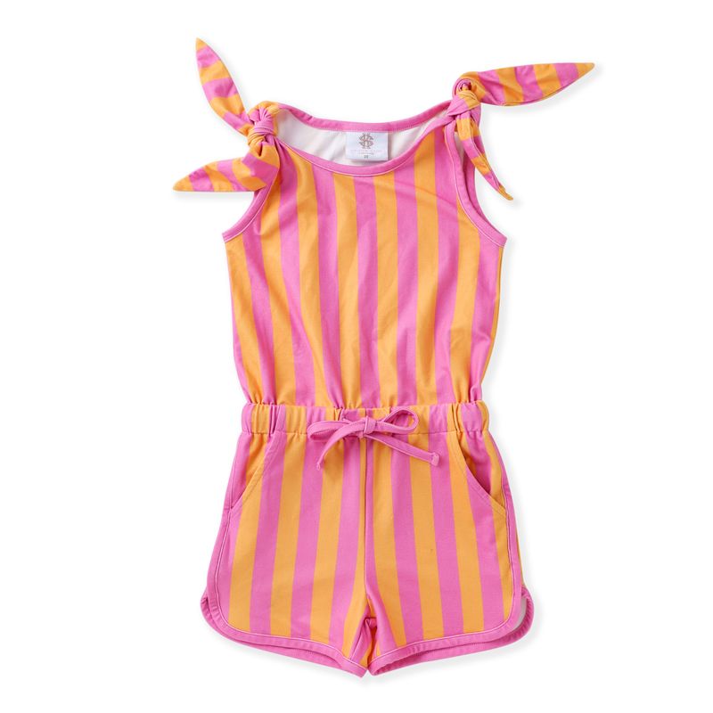 Pink/Orange Striped Jumper