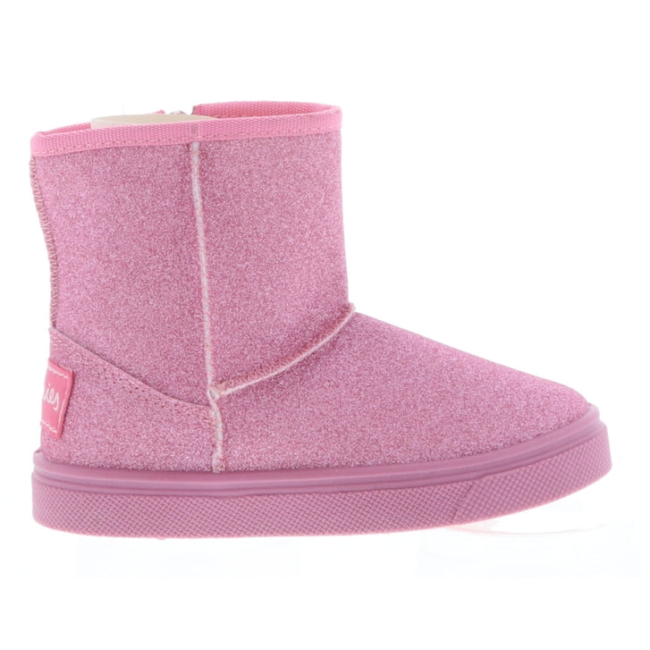 Pink Glitter Frost Boot