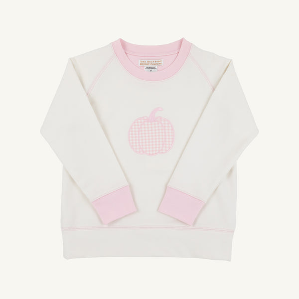 Cassidy Comfy Crewneck - Palmetto Pearl Pumpkin