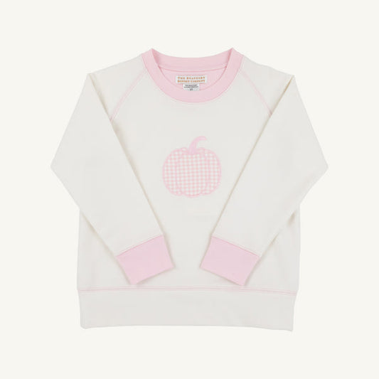 Cassidy Comfy Crewneck - Palmetto Pearl Pumpkin