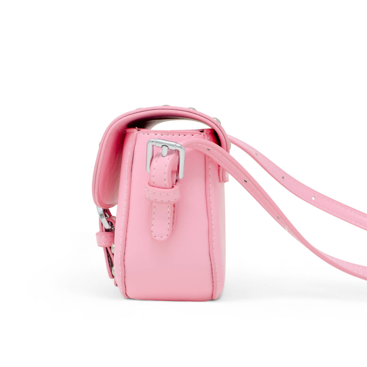 Saddle Stud Kids Handbag: Pink