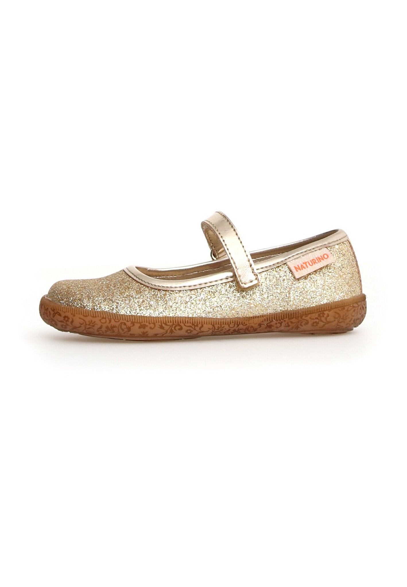 Pavia Mary Jane Shoe - Gold Glitter