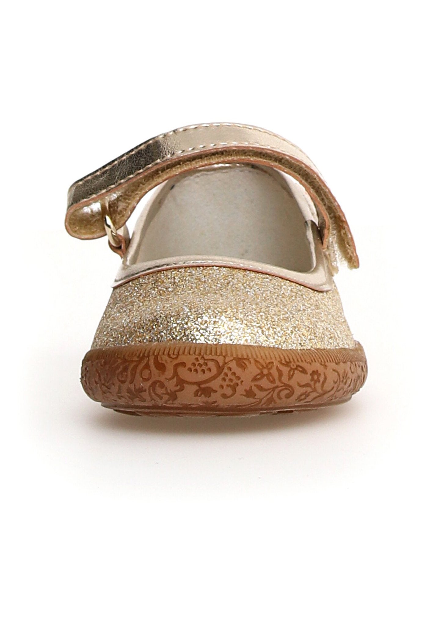 Pavia Mary Jane Shoe - Gold Glitter