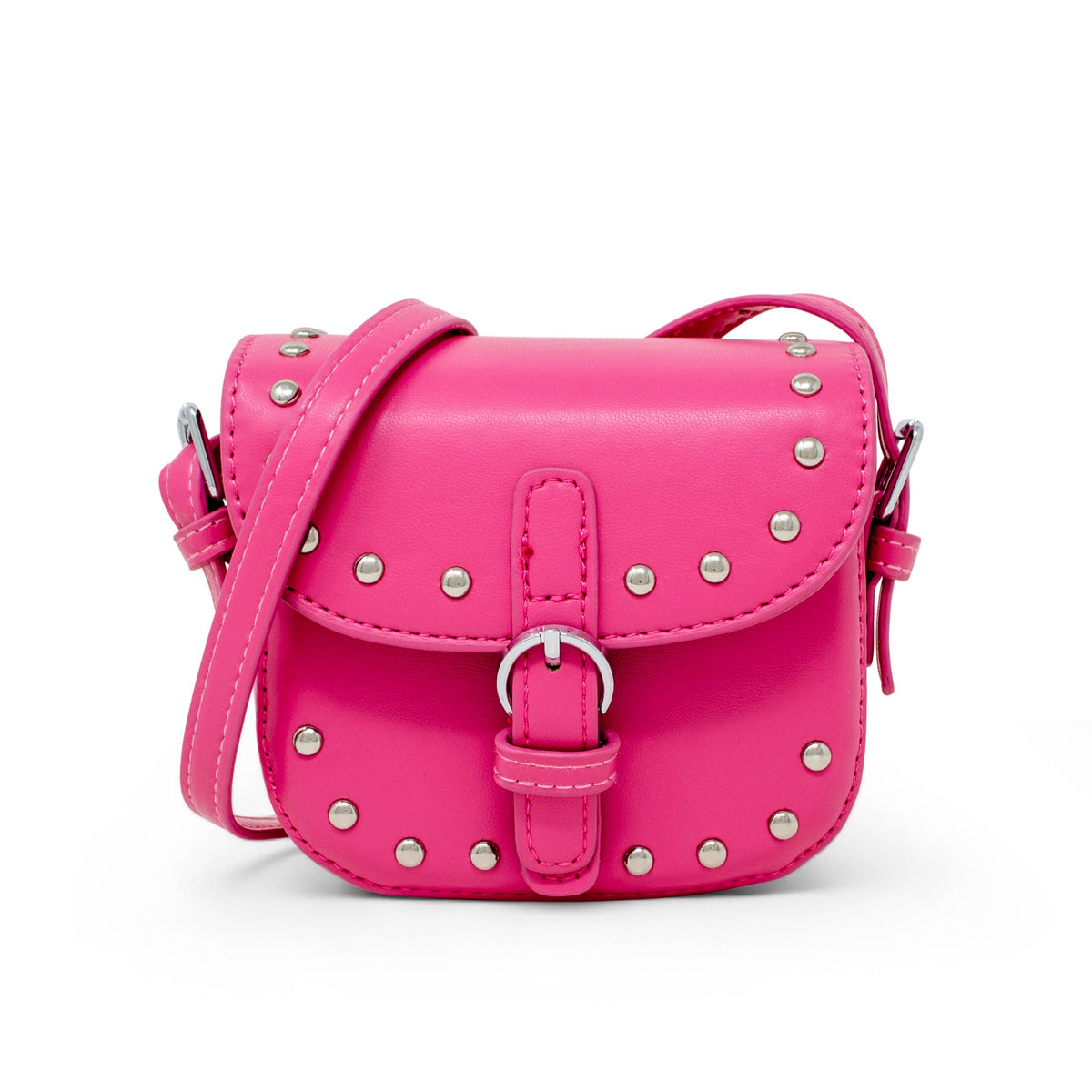 Saddle Stud Kids Handbag: Pink