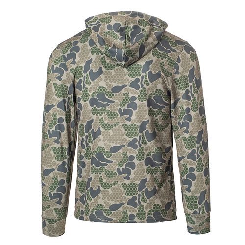 Boys Backwoods Hex Camo Hoodie