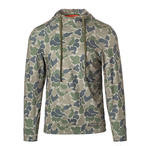 Boys Backwoods Hex Camo Hoodie