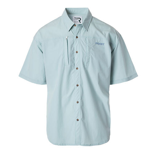 Boys Roost S/S Button Down - Green