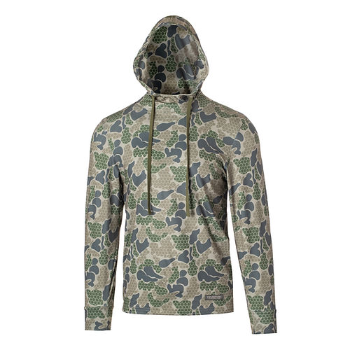 Boys Backwoods Hex Camo Hoodie