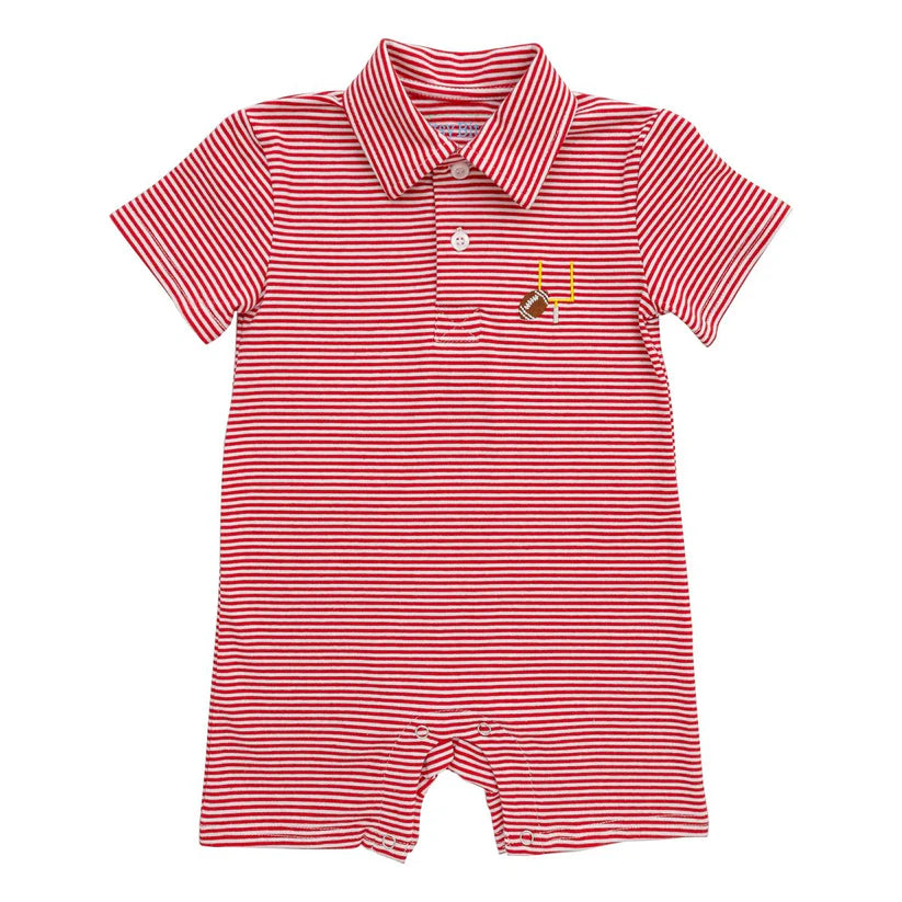 Game Day Polo Romper