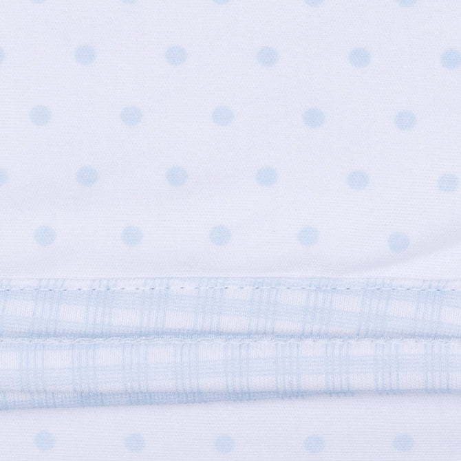 Gingham Dots S/S Bodysuit