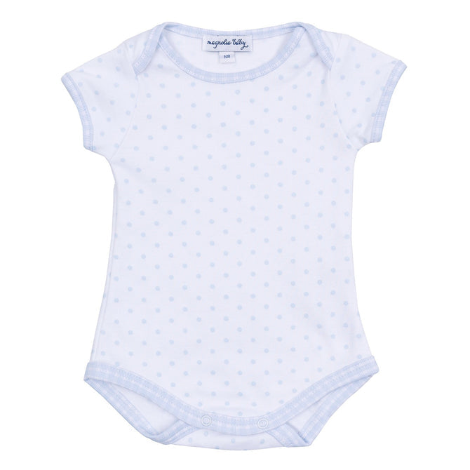 Gingham Dots S/S Bodysuit