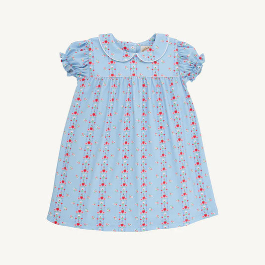 Holly Day Dress- First Day Flowers
