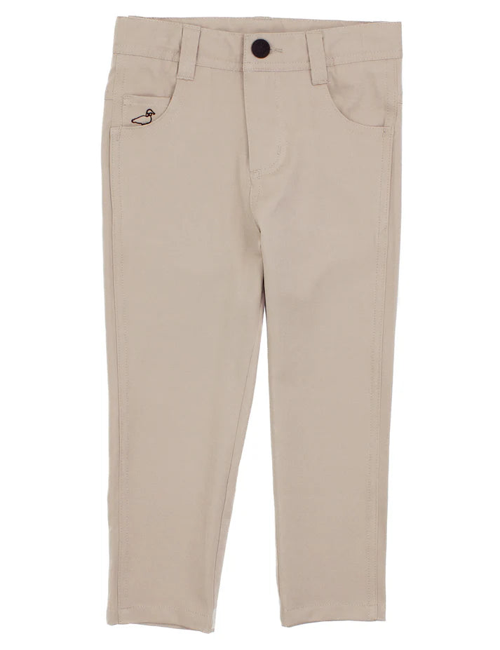 Boys Fairway Performance Pant- Khaki