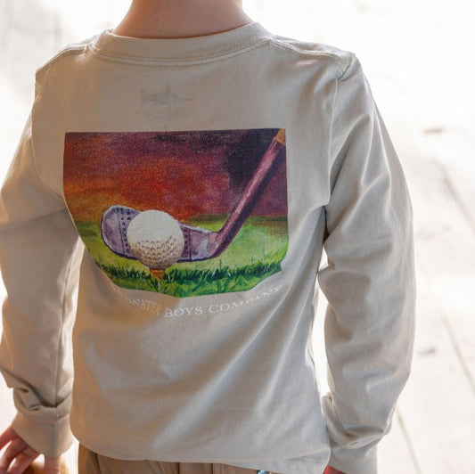 Golf Ball LS Graphic Tee