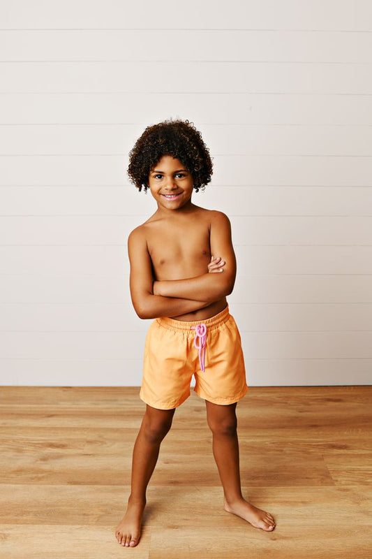 Pink/Orange Swim Trunk