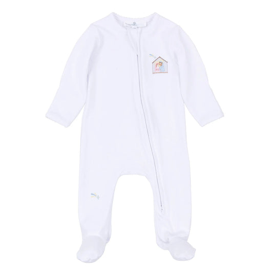 Little Manger Zip Footie