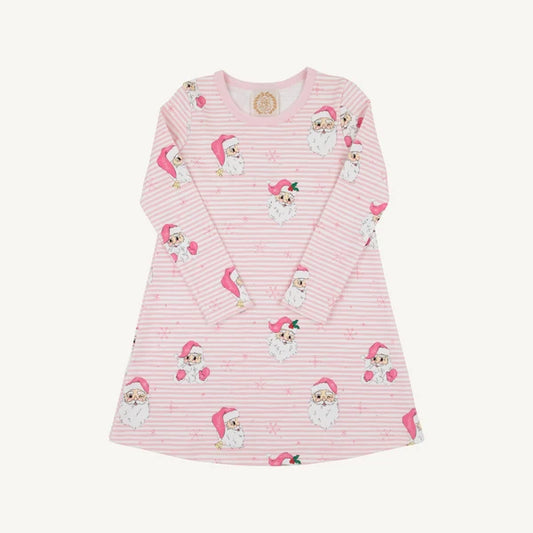 Dear Santa Pink L/S Polly Play Dress