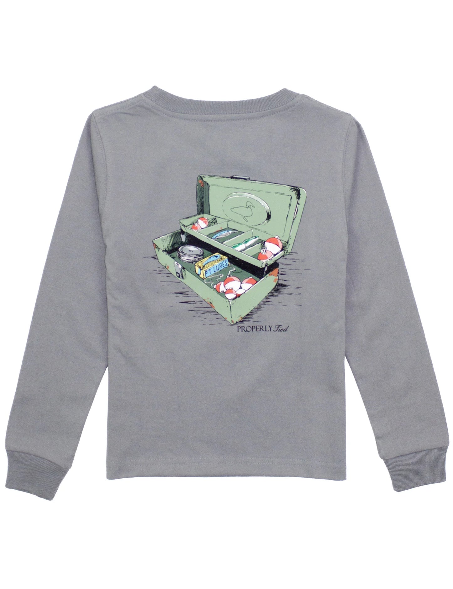 Tackle Box LS Battleship Gray