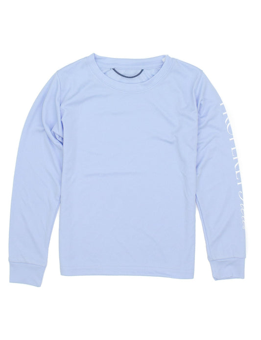 Boys Tidal Rashguard Lt Blue