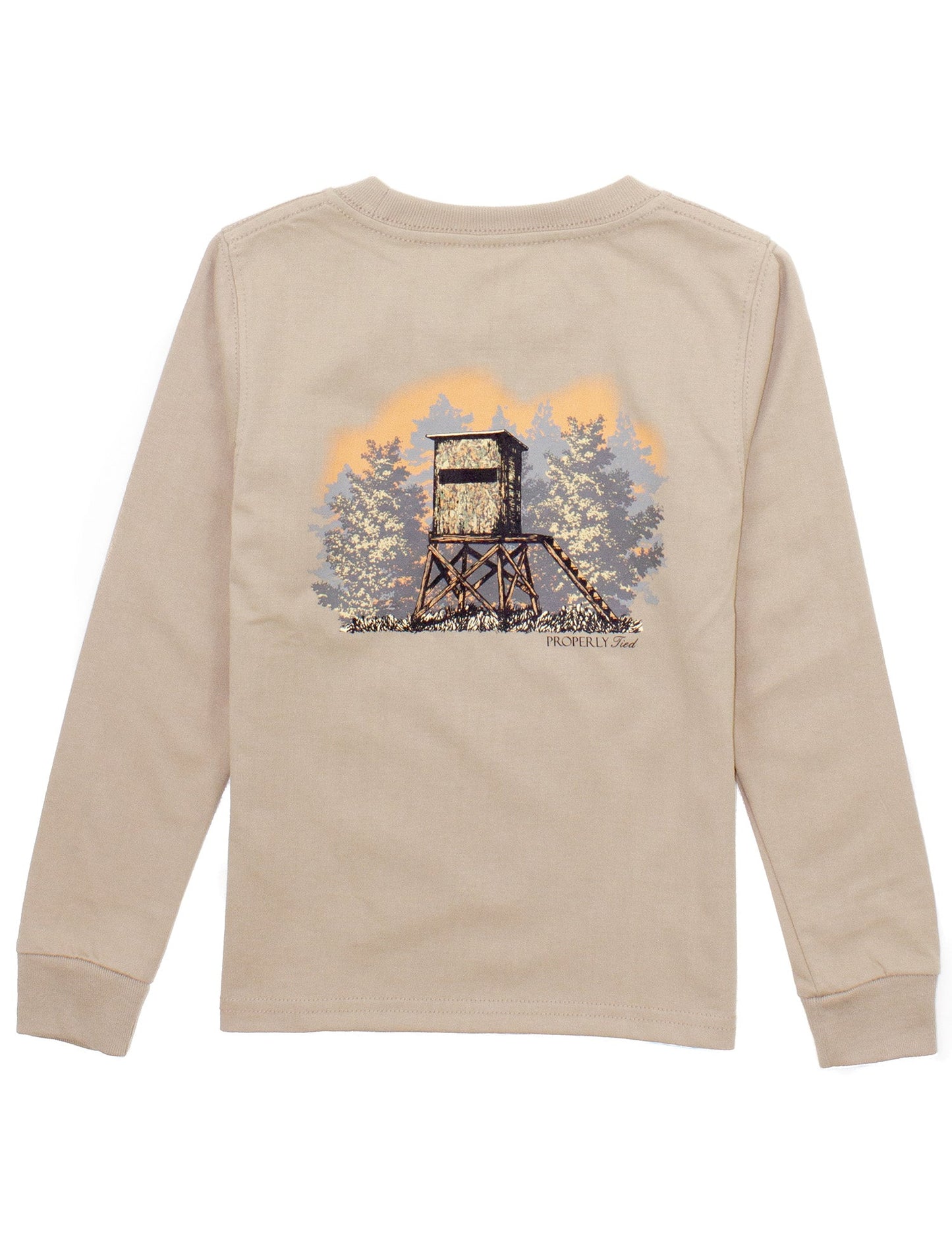 Boys Deerstand LS - Sand