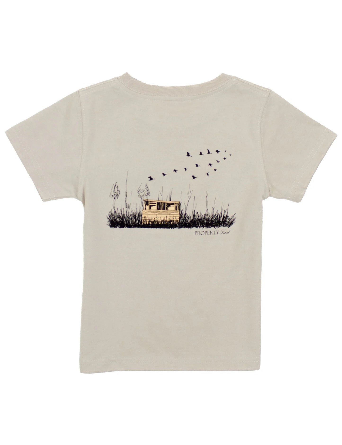 Boys Duck Blind SS Linen