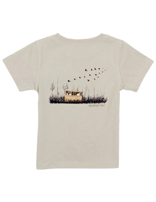 Boys Duck Blind SS Linen