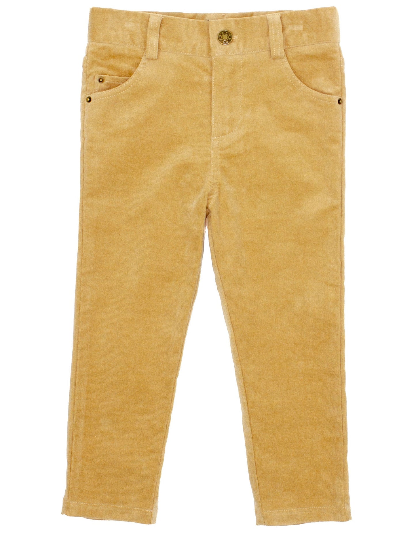 Boys Pinwale Cord Pant - Camel