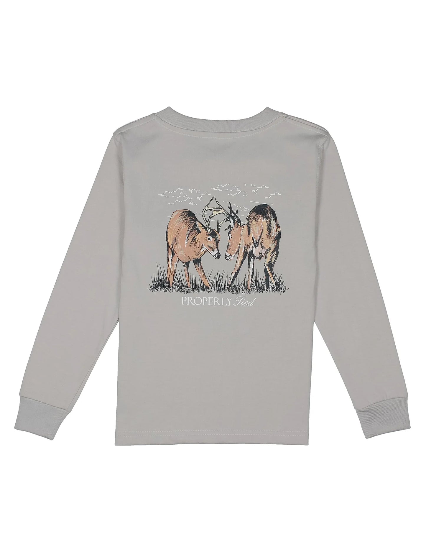 Trophy Season LS Ice Grey