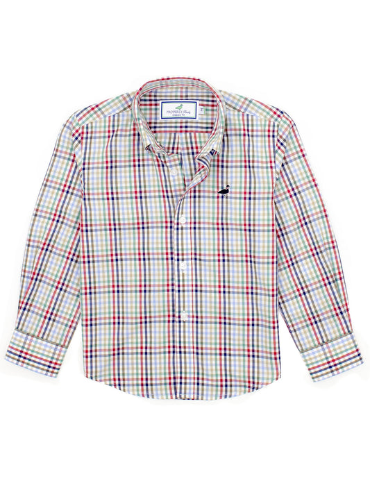 Boys Seasonal Sportshirt - Autumn Trail