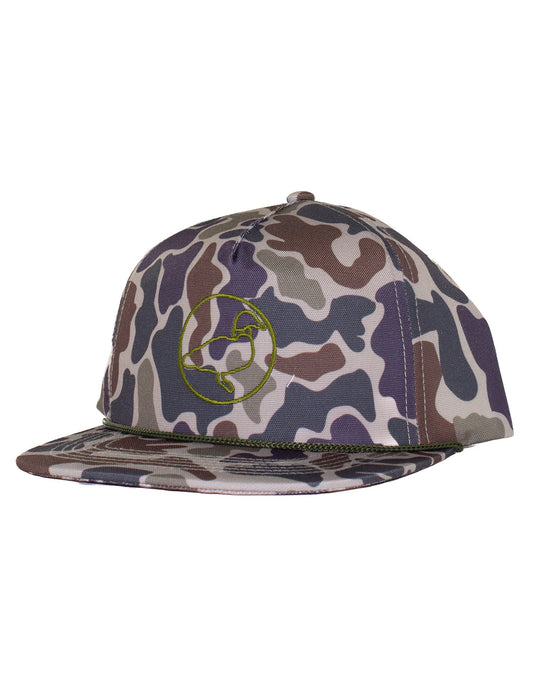 Boys Rope Hat - Vintage Camo