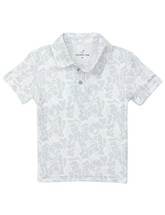 Boys Ravine Polo Snow Camo