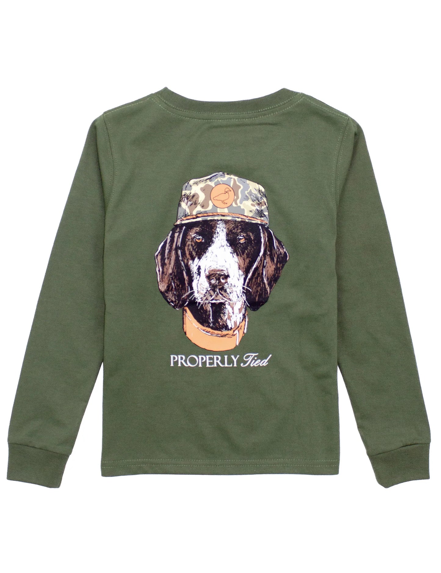 Man's Best Friend LS Olive