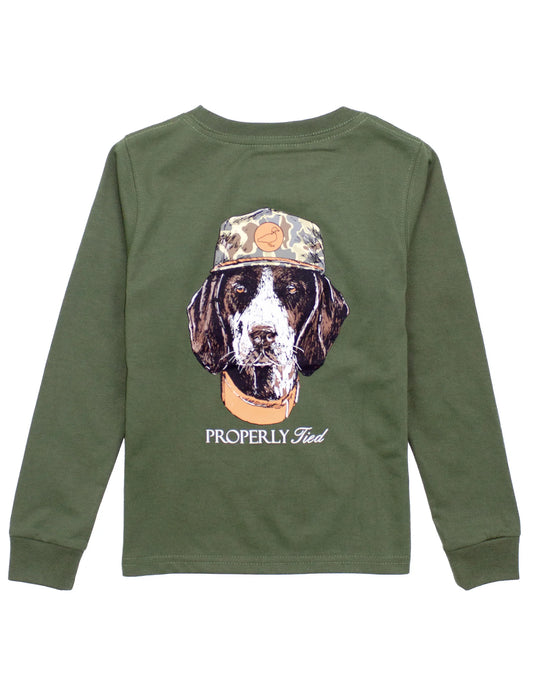 Man's Best Friend LS Olive