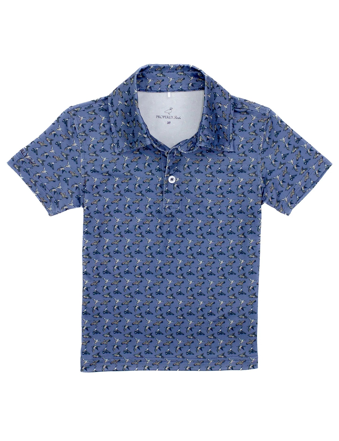 Boys Inlet Polo- Flock