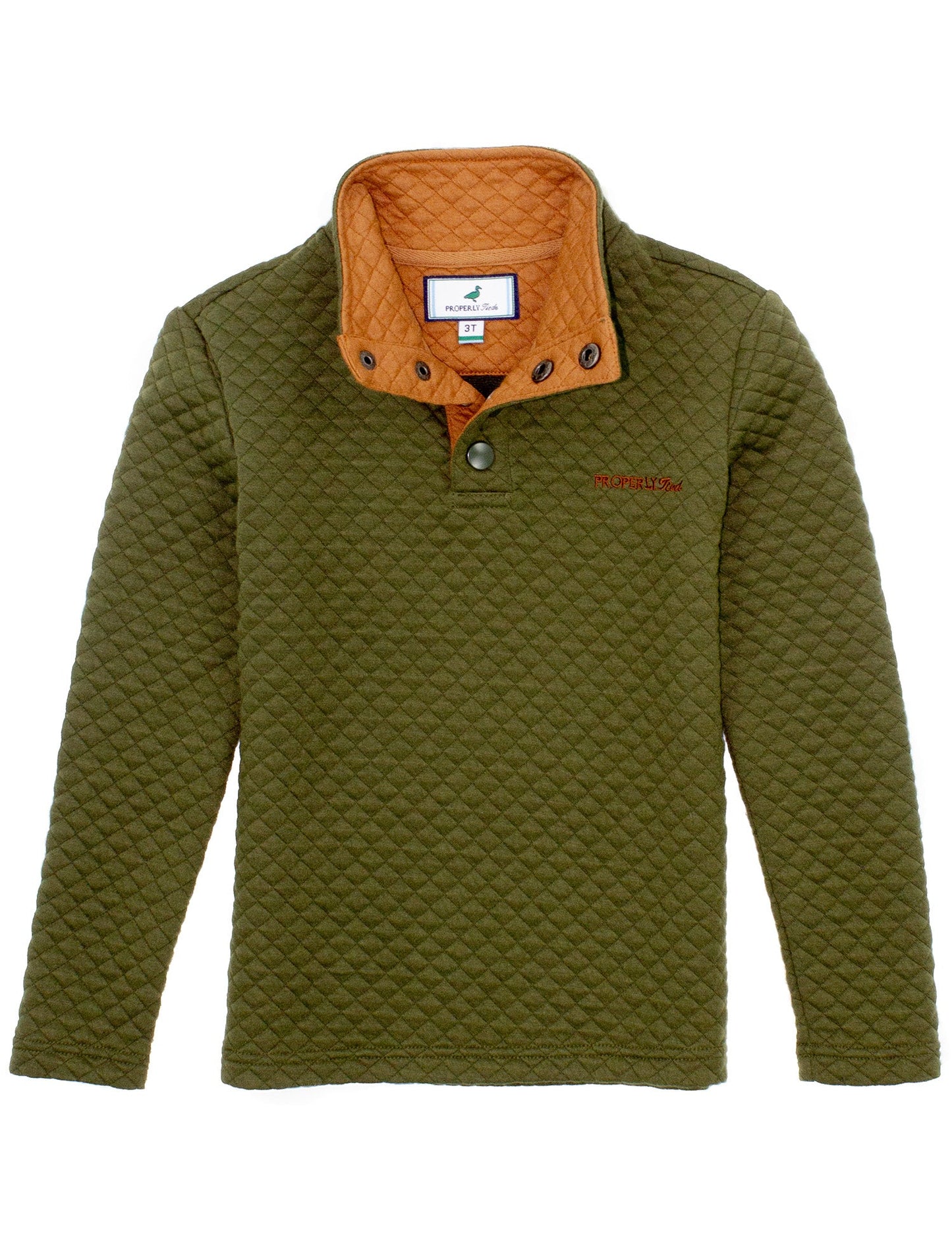 Boys Club Pullover - Olive