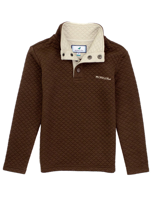 Club Pullover Brown
