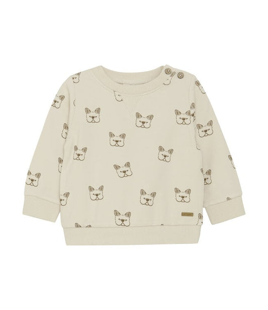 Puppy Sweatshirt - Sandshell