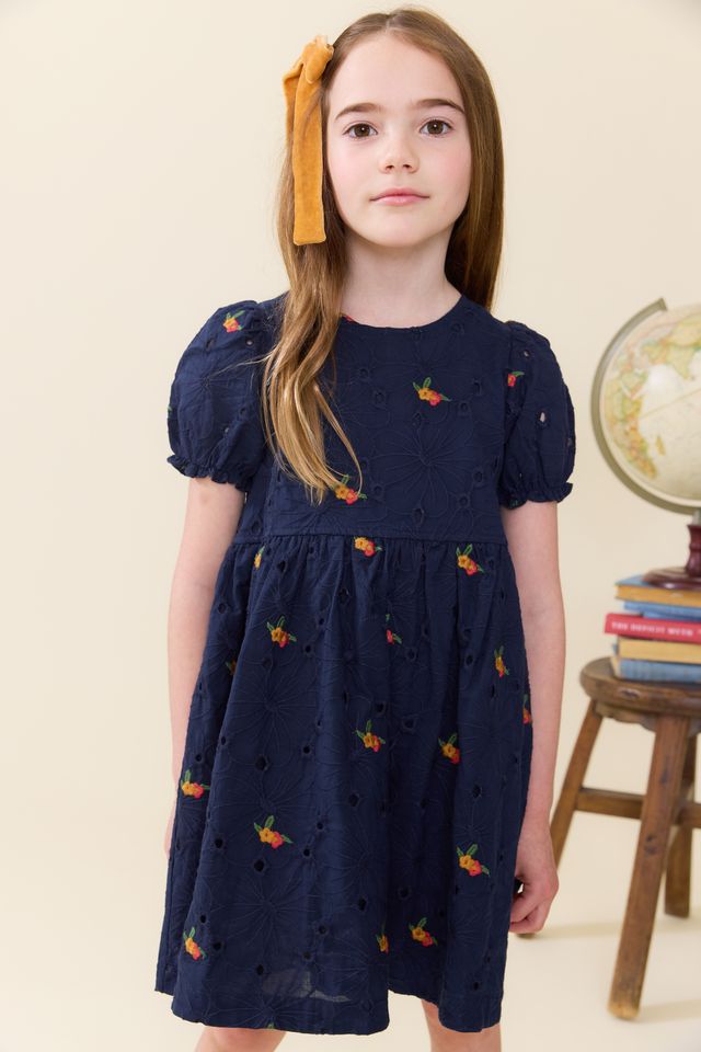 Eyelet Embroidery Eliza Dress