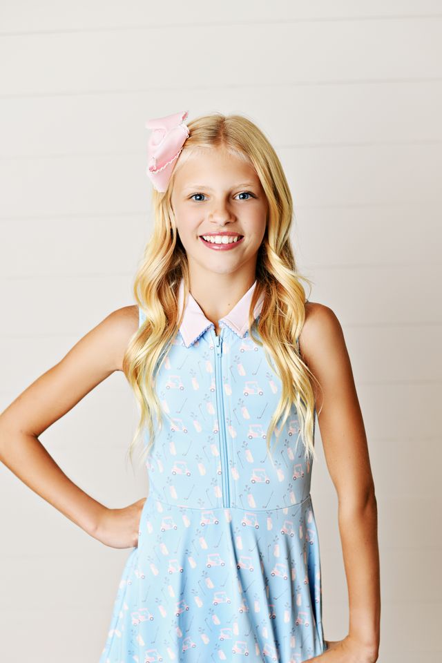 Blue Fairway Dress