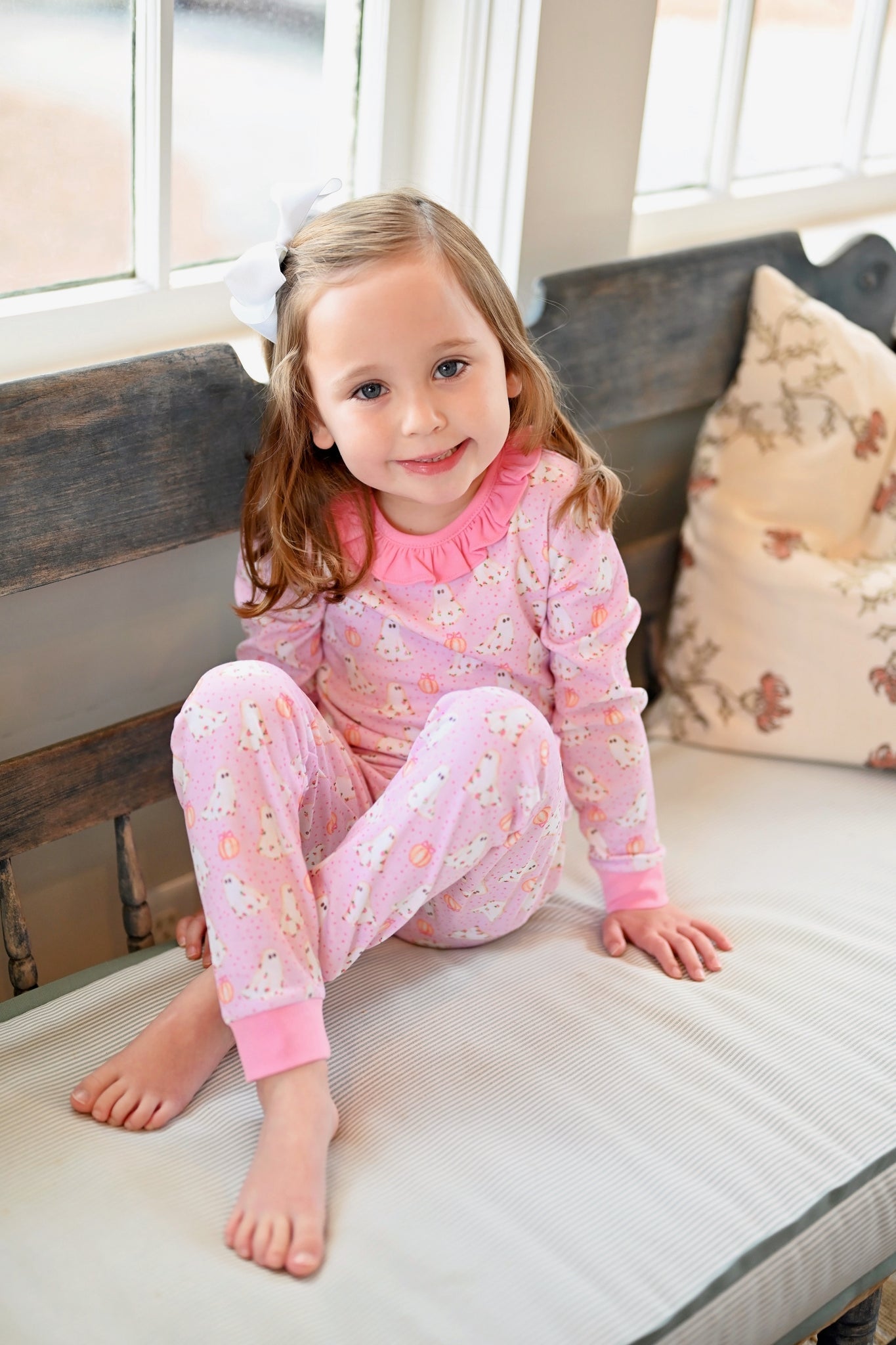 Girls 2pc Jammies - Ghost