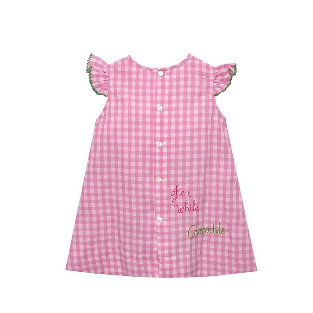 Pink Charlotte Dress-See Ya Later Alligator