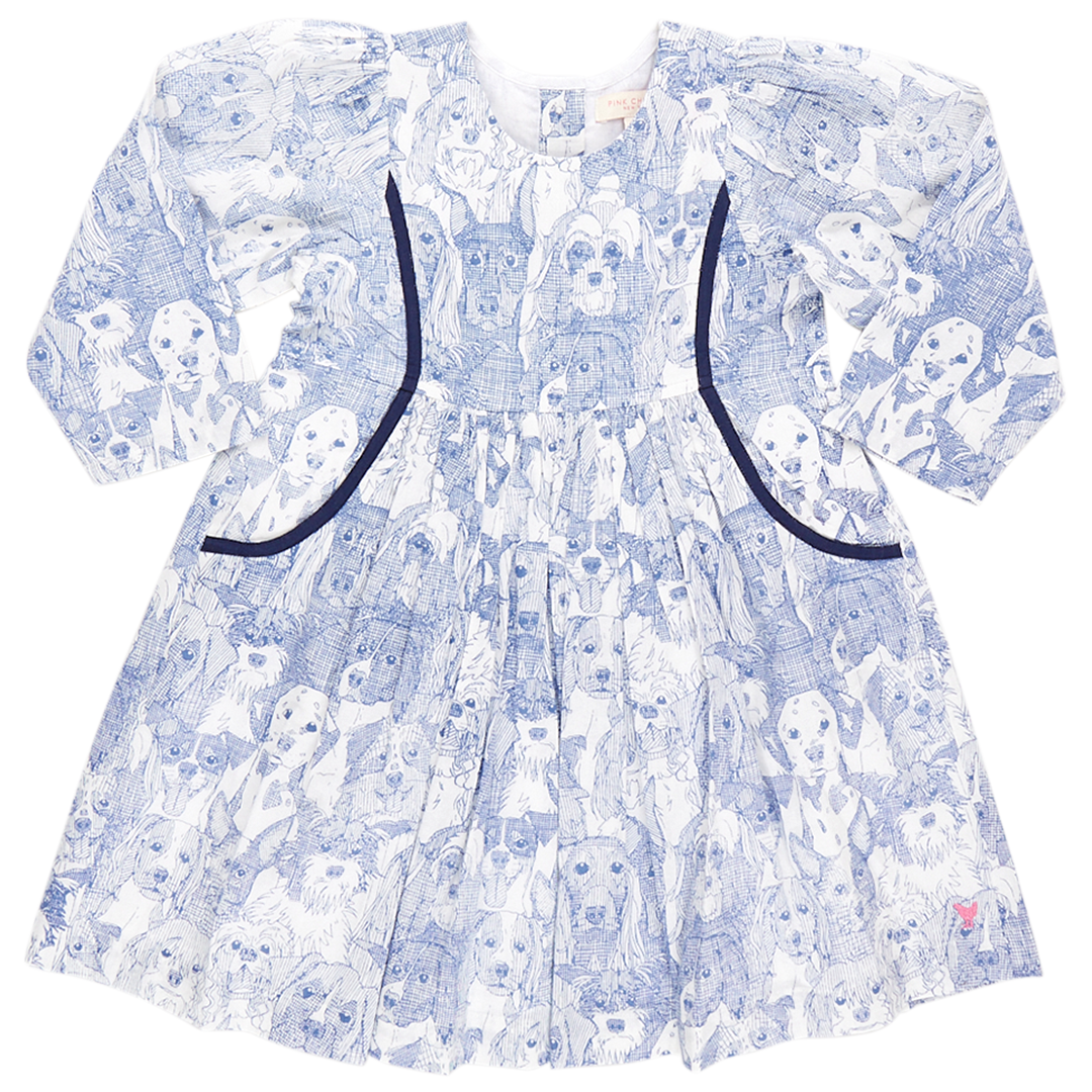 Girls Eden Dress - Dogs A Plenty