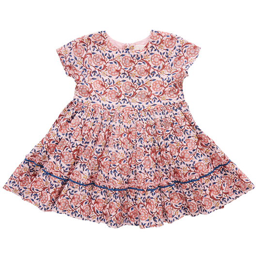 Girls Niley Dress - Pink Blossom