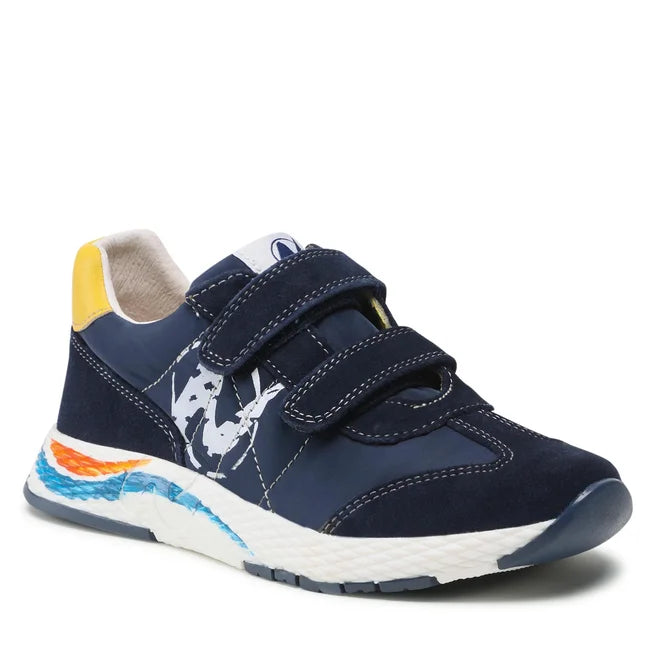 Boys Jesko Shoe - Navy/Yellow